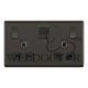 BG 13A DOUBLE SOCKET WITH 45W USB 1C1A FBN22UAC45B