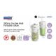 MORRIES 350ML DOUBLE WALL BOROSILICATE GLASS PORTABLE JUICER MS350PJ