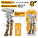 INGCO ALUM BODY HD HAND RIVETER 2.4- 4.8MM, SS RIVET UP TO 4.0MM HR081