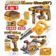 INGCO 4PC 66NM IMPACT DRILL+CIRCULAR SAW+ROTARY HAMMER+BLOWER COSLI250695