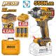 INGCO 20V BL 1/2" IMPACT WRENCH 550NM,2X 4.0AH, CHARGER & CASE CIWLI2055