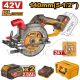 INGCO 42V BL 5-1/2"CIRCULAR SAW 2X2.0AH +STORAGE BOX CSLI4214012