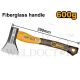 INGCO 600GM DROP FROGED AXE HEAD FIBRE GLASS HANDLE 390MML HAX081600