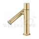SHOWY GOLD P. 304 S/STEEL BASIN MIXER WITH VERTICAL SWIVEL SPOUT 3781