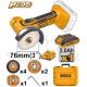 INGCO 20V LI-ION MINI CUT-OFF TOOL 76MM 1X2.0AH,CHARGER+CASE CAGLI76012