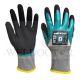 WORKSAFE OCTO COOL NITRILE OIL-PROOF 3/4 DOUBLE COAT, CUT B GLOVES