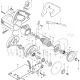MAKITA 4100NH CUTTER 110MM SPARE PARTS