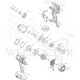 MAKITA DTD152 CORDLESS IMPACT DRIVER SPARE PARTS