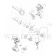 MAKITA DTD156 CORDLESS IMPACT DRIVER SPARE PARTS