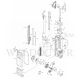 MAKITA DVC560 CORDLESS UPRIGHT CLEANER SPARE PARTS