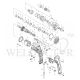 MAKITA FS2700 SCREW DRIVER SPARE PARTS