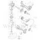 MAKITA GA035G 150MM CORDLESS ANGLE GRINDER SPARE PARTS