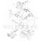 MAKITA LW1401 355MM PORTABLE CUT-OFF SPARE PARTS