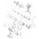 MAKITA TW004G CORDLESS IMPACT WRENCH SPARE PARTS