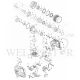 MAKITA TW010G CORDLESS IMPACT WRENCH SPARE PARTS
