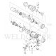 MAKITA TW1000 IMPACT WRENCH SPARE PARTS