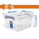 WADFOW 66L PLASTIC STORAGE W/HANDLE+LID 640X446X313MM WTB2370