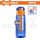WADFOW 750ML PLASTIC WATER BOTTLE BPA FREE WWT1C02