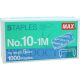 MAX 10 STAPLES