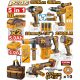 INGCO 5PCS 850NM IW+96NM ID+4-1/2" GRINDER+LAMP+ROTARY HAMMER COSLI251193
