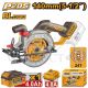INGCO 20V LI-ION BL CIRCULAR SAW 140MM BLADE 1X4.0 + CHRG CSLI14023