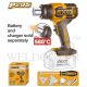 INGCO 20V LI-ION HEAT GUN 300/580°C + TOOLS HGLI2008 (BARE UNIT)