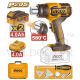 INGCO 20V LI-ION HEAT GUN 300/580°C 2X4.0AH,CHARGER+TOOLS+CASE HGLI20085