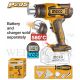INGCO 20V LI-ION HEAT GUN 300/580°C+TOOLS LCD DISPLAY HGLI2058 (BARE UNIT)