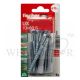 FISCHER COACH SCREW WITH PLUG 10MM X 60MM X 4PPP 090874