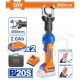 WADFOW 20V CORDLESS HYDRAULIC CABLE CUTTER MAX CUTTING 50MM2 WCR2M50