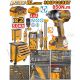 INGCO 396PCS MECHANICS TOOL CHEST+ 1/2" 850NM IMPACT WRENCH SET HTCS283962