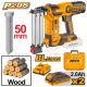 INGCO 20V LI-ION BL BRAD NAILER F15-F50 2X2.0AH CHARGER+CASE CBNLI500857