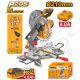 INGCO 20V LI-ION MITRE SAW, 8-1/4" 210MM 2X4.0AH+CHARGER CMS20212