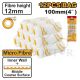 INGCO PAINT ROLLER REFILL MICRO FIBER 4", 12PCS IN BAG HRC560412