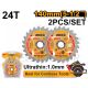 INGCO 2PCS TCT SAW BLADE WOOD CUTTING 140MM 5-1/2"X24T TSB1403