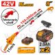 INGCO 42V BL 8" POLE SAW, MAX LENGTH 2M 2X2.0AH PSLI42281