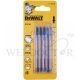DEWALT HSS METAL CUTTING JIG SAW BLADE T127D, 5PP, DT2163-QZ