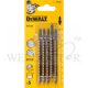 DEWALT HCS WOOD CUTTING JIG SAW BLADE FINE CUT T101B, 5PP DT2165-QZ