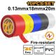 INGCO 10PCS FIRE RESISTANT INSULATION TAPE MIX COLOR 013X18MMX20M HPET1013