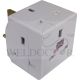 CK 3WAY 13A ADAPTOR W/OUT NEON LIGHT CK8398