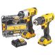DEWALT LI-ION DRILL DRIVER + IMPACT DRIVER COMBO KIT 12V 2.0AH DCK211D2T