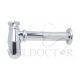 SHOWY BRASS CHROME PLATED BASIN BOTTLE TRAP 1-1/2" 2807