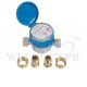 SHOWY 1/2" BRASS WATER METER 8270