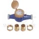 SHOWY 1-1/4" BRASS WATER METER 8244