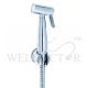 SHOWY PURE BRASS CHROME STREAMLINED RINSER SET - 2474