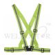 SAFETY VEST HIGH VISIBLE REFLECTIVE C/W BUCKLE/STRIP