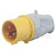 DEFENDER SAFETY INDUSTRIAL PLUG 3PIN 16A 110V