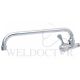SHOWY Q-TURN SINGLE LEVER 12" SPOUT WALL SINK TAP 6019W