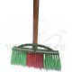 NYLON HARD-BRISTLE BROOM W/HANDLE (303HB)