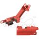 MASTERLOCK MINI CIRCUIT BREAKER LOCKOUT RED TAB-491B